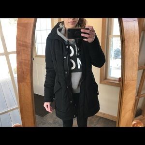 winter jacket w/ inside adjustable waist band